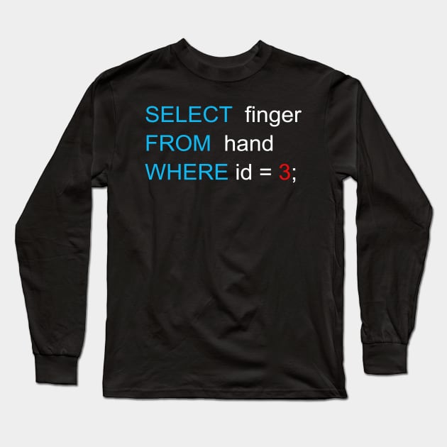 How to fuck someone with programation language funny code Retro Computer Freaks, Nerds & Geeks Design Gifts Long Sleeve T-Shirt by AbirAbd